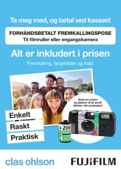 Fujifilm forhåndsbetalt fotopose 36 bilder