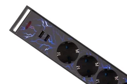 Gaming-grenuttak med RGB-belysning og USB