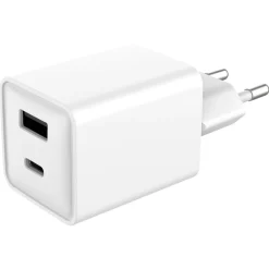 GaN-lader USB-C og USB-A, 32 W