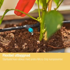 Gardena Micro-Drip vanningssystem til terrasse og balkong, 30 planter