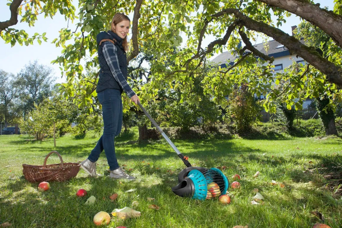 Gardena epleplukker for nedfallsfrukt, combisystem