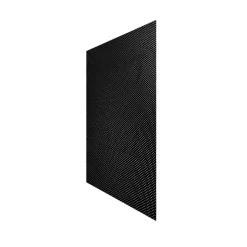 Gardin med sugekopp, solskjerming mesh, svart
