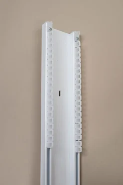 Gardinskinne dobbel, Hasta hotellskinne, 2 meter