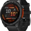 Garmin fēnix 8 treningsklokke med GPS grå, svart