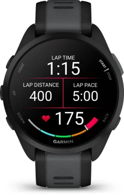 Garmin Forerunner 165 Music treningsklokke med GPS, 43 mm