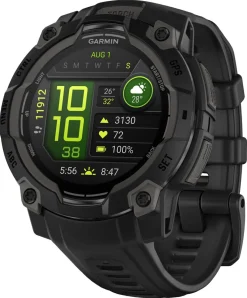 Garmin Instinct 3 AMOLED-smartklokke, 45 mm