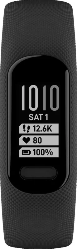 Garmin Vivosmart 5 pulsklokke med skritteller, svart
