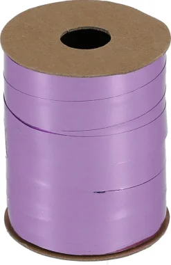 Gavebånd på rull, plast, lilla, 20 meter