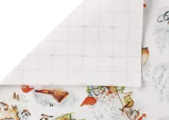 Gavepapir med julemotiv 70 cm x 4 m