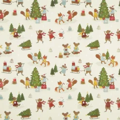 Gavepapir med julemotiv 70 cm x 4 m