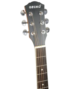Gecko akustisk gitar med stålstrenger