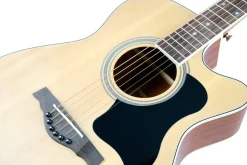 Gecko akustisk gitar med pickup og stålstrenger