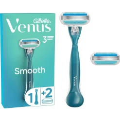 Gillette Venus Smooth barberhøvel med 2 blader