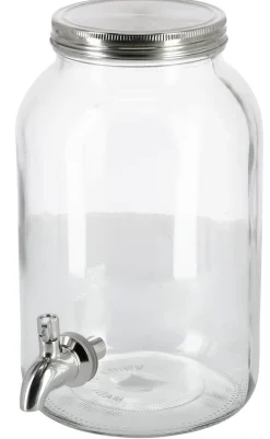 Glasskrukke med kran, 3,5 liter