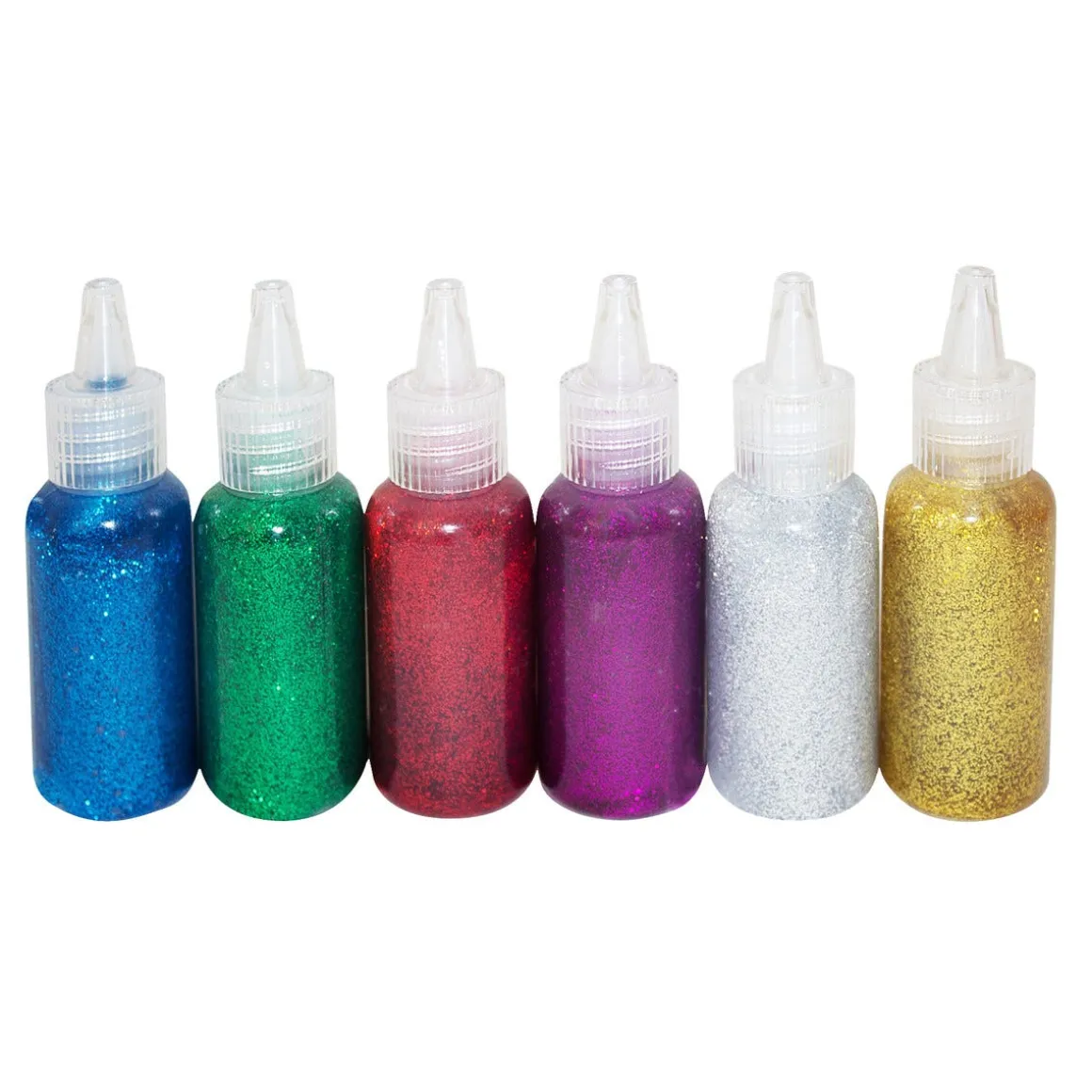 Glitterlim, 6 stk/pk, fra 3 år