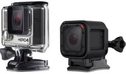 GoPro Curved + Flat Adhesive Mounts, selvheftende feste