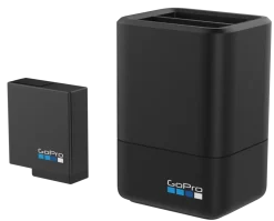 GoPro Dual Battery Charger + Battery til Hero 5/6/7 Black