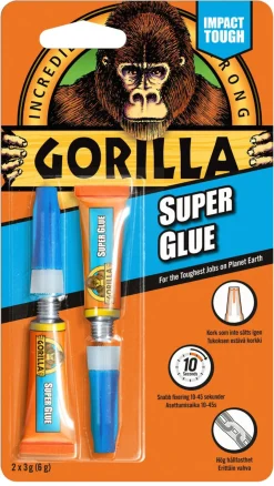 Gorilla superlim mini 2-pakning