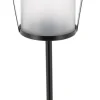 Gravlykt med frostet glass, høyde 56 cm