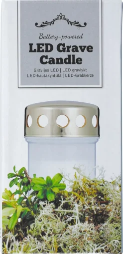Gravlykt LED batteri, opptil 1200 timer