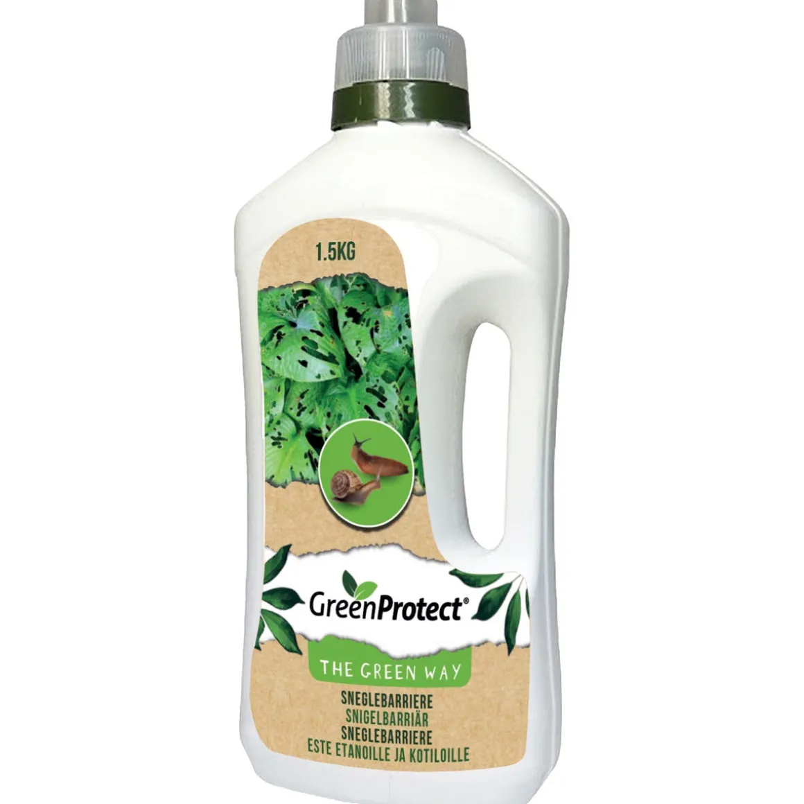 Green Protect sneglebarriere, sneglemiddel, 1,5 kg