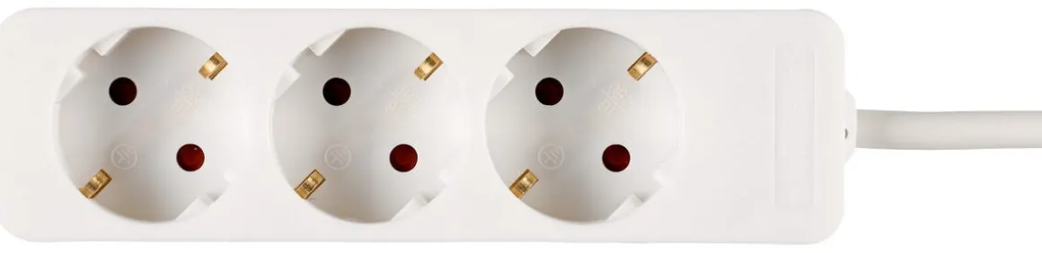 Grenuttak 3-veis, 3 m kabel