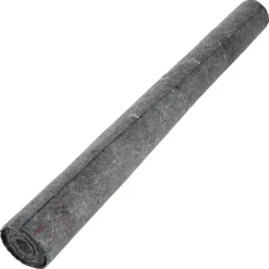 Gulvmatte fleece, plastbelagt bakside, 1 × 10 m