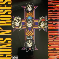 Guns N’ Roses Appetite for Destruction vinylplate