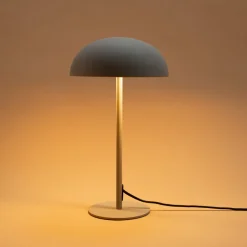 Gustav bordlampe metall grå 44 cm, Northlight