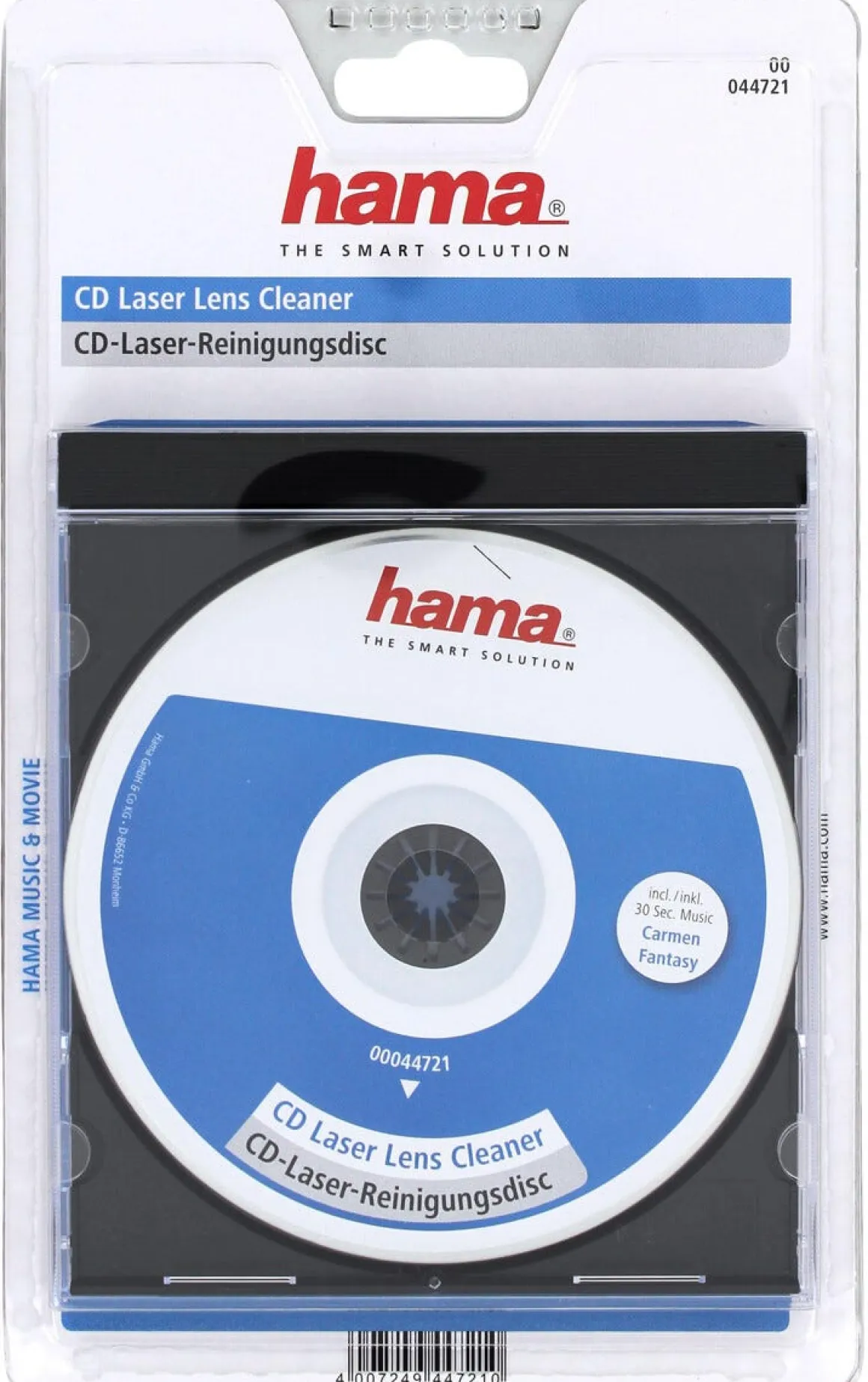 Hama CD-laserrengjøringsplate til CD-spillere