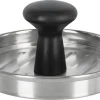 Hamburgerpresse rustfritt stål, 12,5 cm