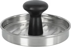 Hamburgerpresse rustfritt stål, 12,5 cm