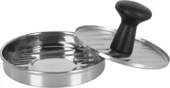Hamburgerpresse rustfritt stål, 12,5 cm