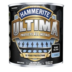 Hammerite Ultima blank metallmaling, 250 ml