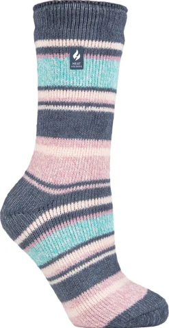 Heat Holders Palma varmesokker, 37–40, grå/rosa