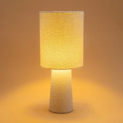 Hedvig bordlampe tekstil, beige, 54 cm, Northlight