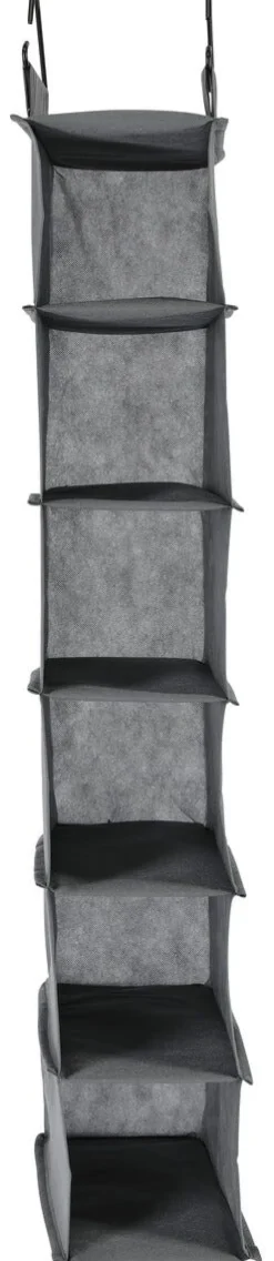 Hengende oppbevaring 6 rom, 15 x 30 x 86 cm