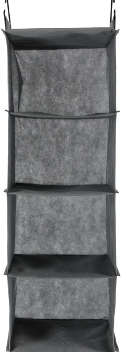 Hengende oppbevaring med 4 rom, 30,5 x 30,5 x 86 cm