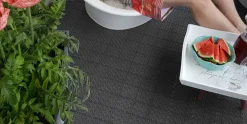 Hestraplattan Floorcy Antrasitt Recycled gulvplate, 11-pakning