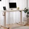 Hev- og senkbart skrivebord med minnefunksjon 120x60 cm