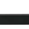 Håndklestang til vegg 50 cm, svart