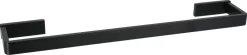 Håndklestang til vegg 50 cm, svart