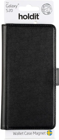 Holdit Wallet Case Magnet for Samsung Galaxy S20, lommebokfutteral