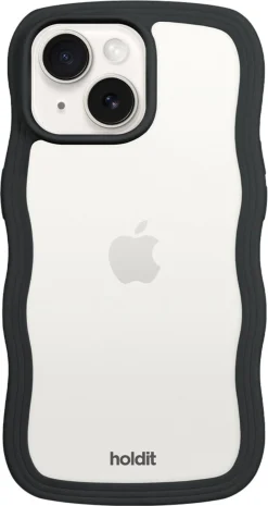 Holdit Wavy Case iPhone 17e, 16e, 15, 14, 13 mobildeksel