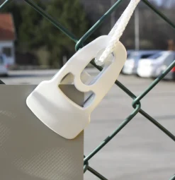 Holdon Midi Clips Presenningsklemme, hvit, 4 stk/pk