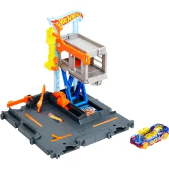Hot Wheels City Downtown sett, lekebil, fra 4 år
