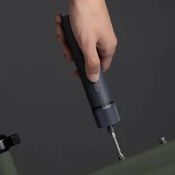 Hoto elektrisk skrutrekker, liten drill med 12 bits