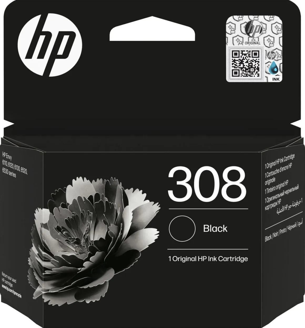 HP 308 blekkpatron original, flere varianter