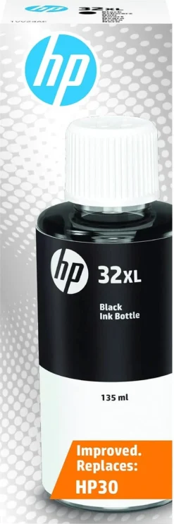 HP 32 XL blekkpatron / blekkflaske, svart 135 ml