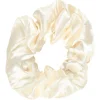 Hårstrikker scrunchies sateng, 4-pakning